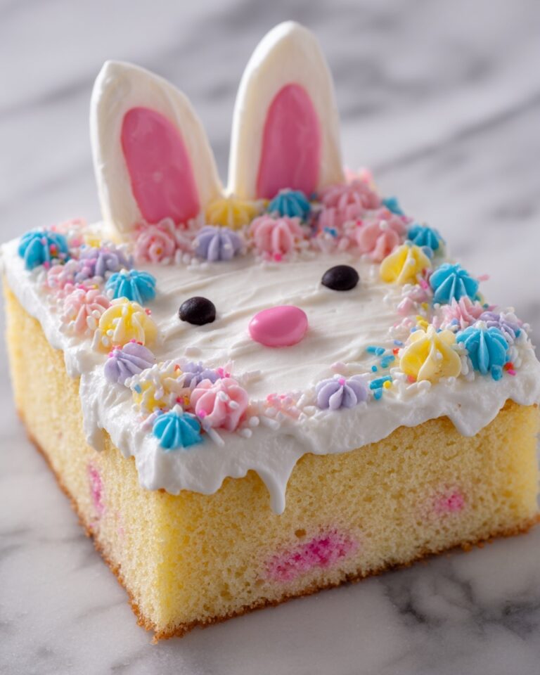 Easter Bunny Poke Cake Recipe