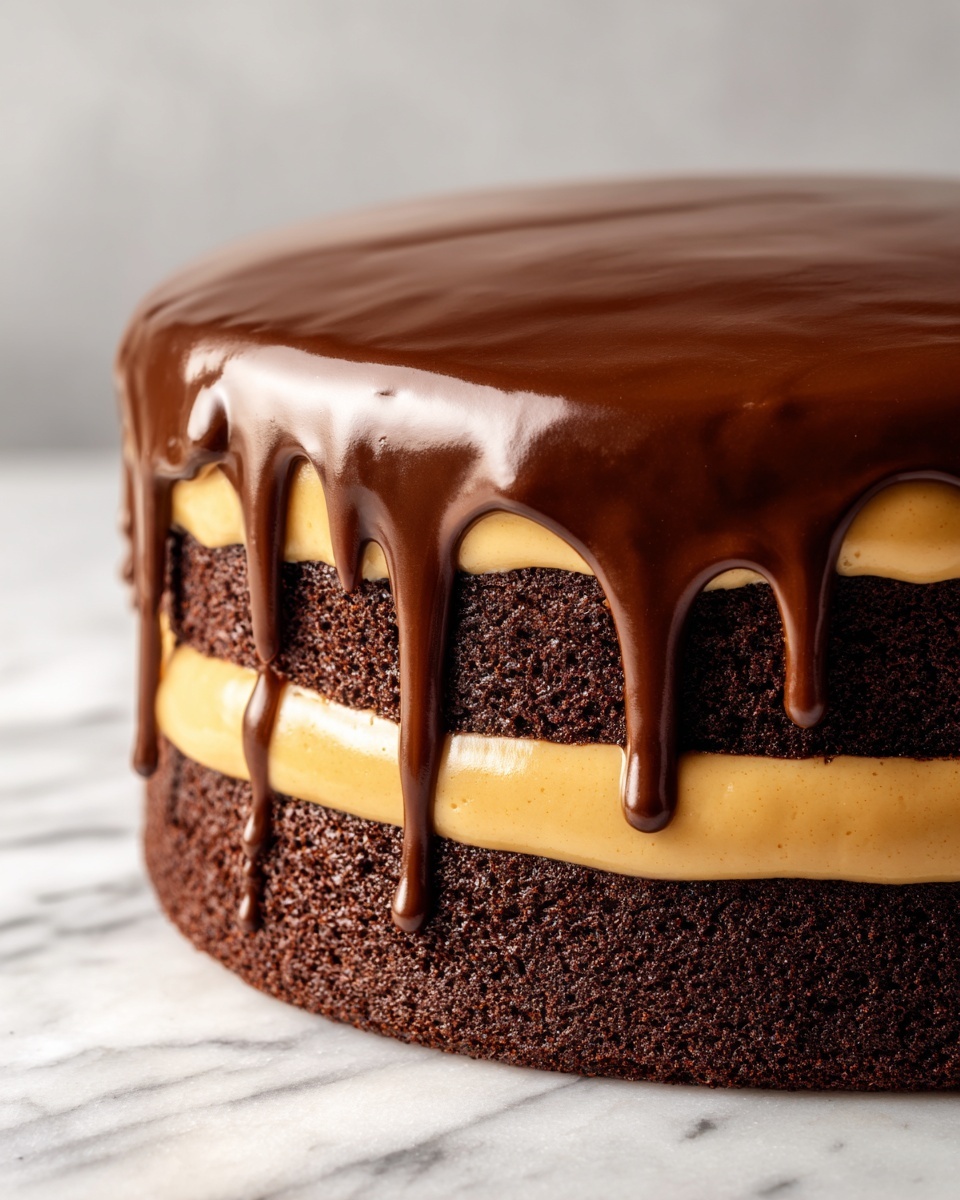 Chocolate Fudge Cake with Salted Caramel Buttercream Recipe - Recipe Image