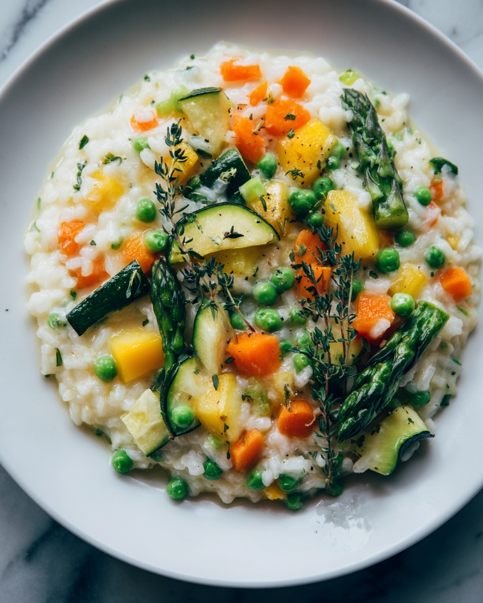 Spring Vegetable Risotto Recipe - Recipe Image