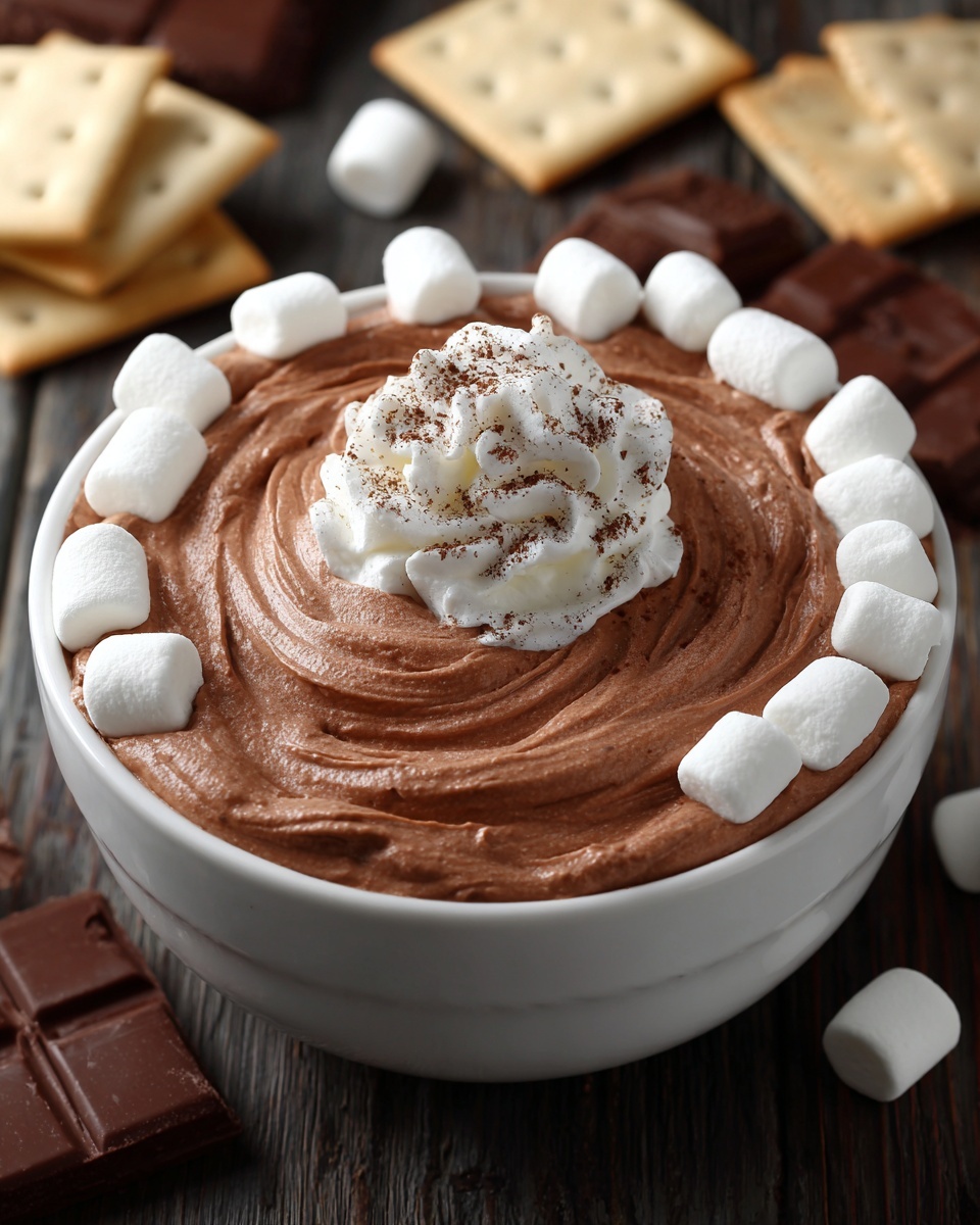Hot Chocolate Dip Recipe - Recipe Image