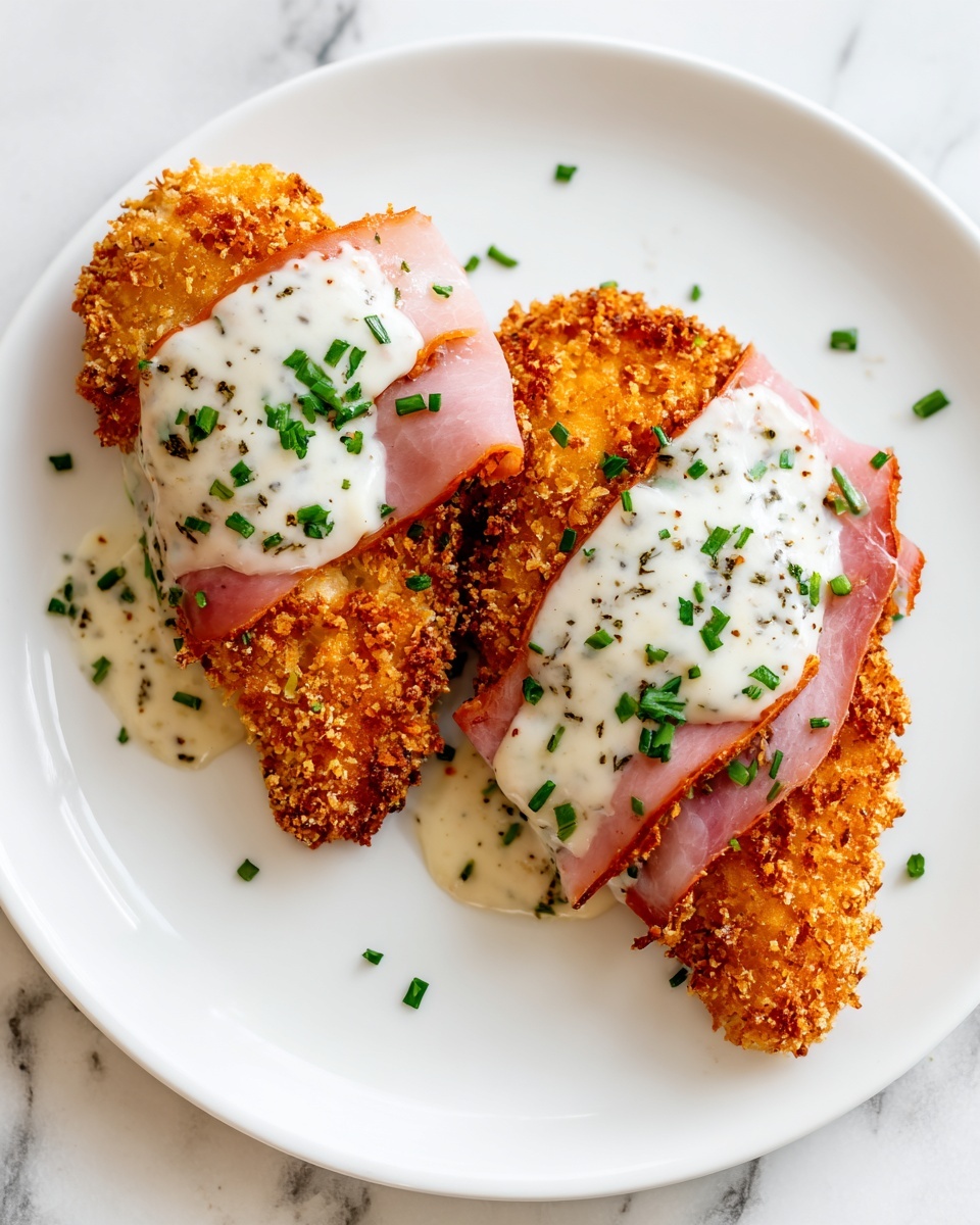 Skillet Chicken Cordon Bleu Recipe - Recipe Image