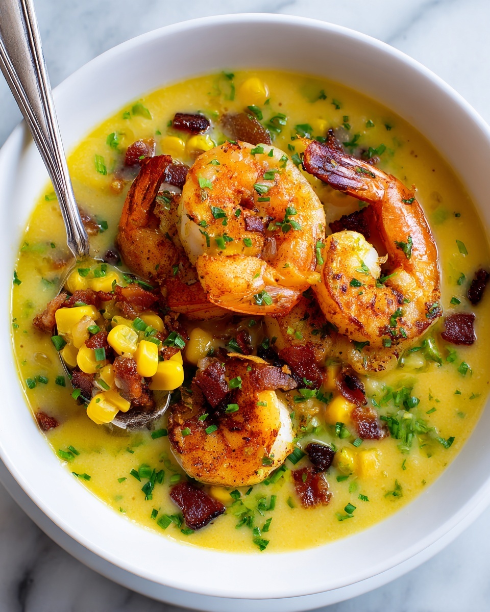 Louisiana Shrimp and Corn Bisque Recipe - Recipe Image