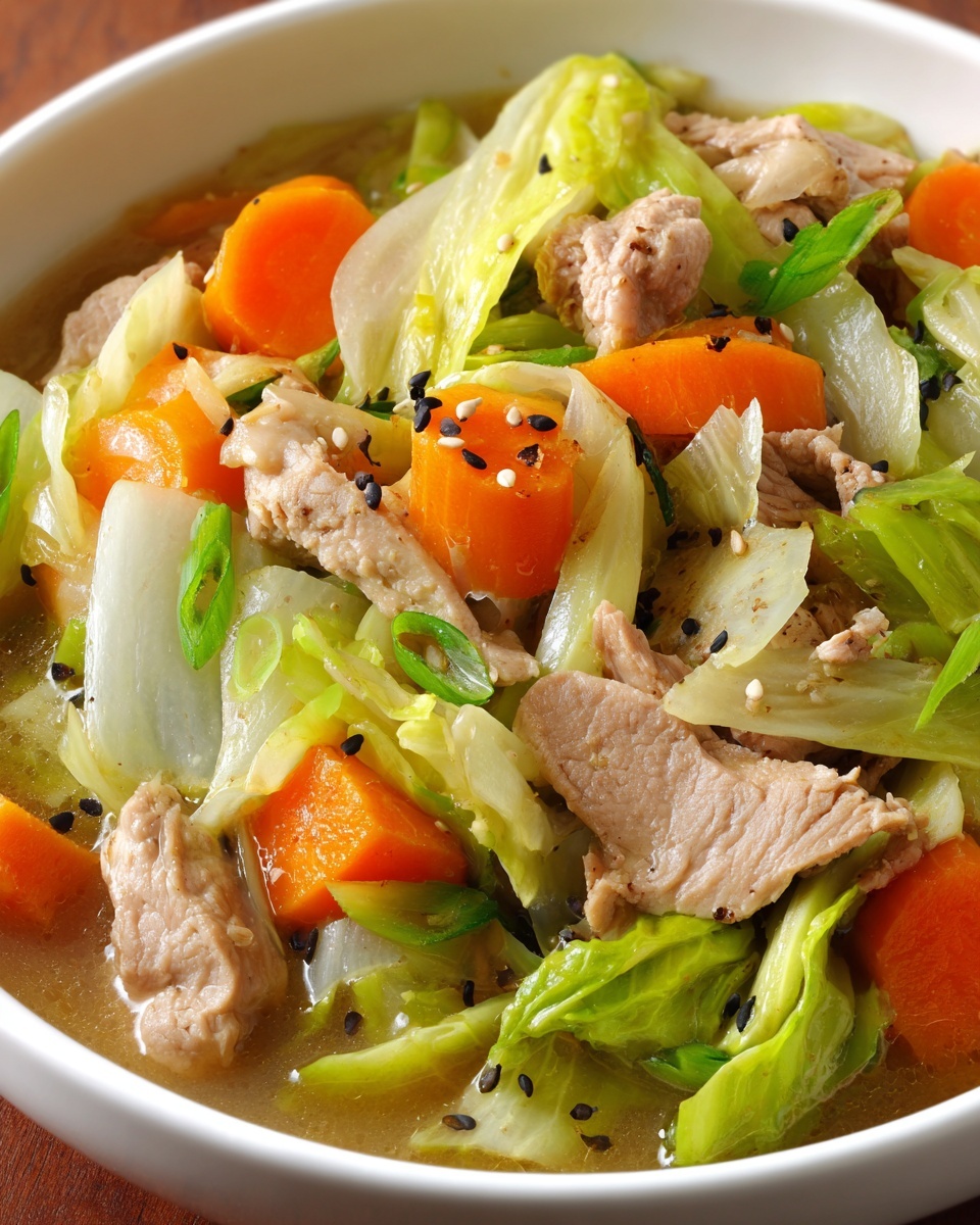 Chinese Chicken Cabbage Stir-Fry Recipe - Recipe Image