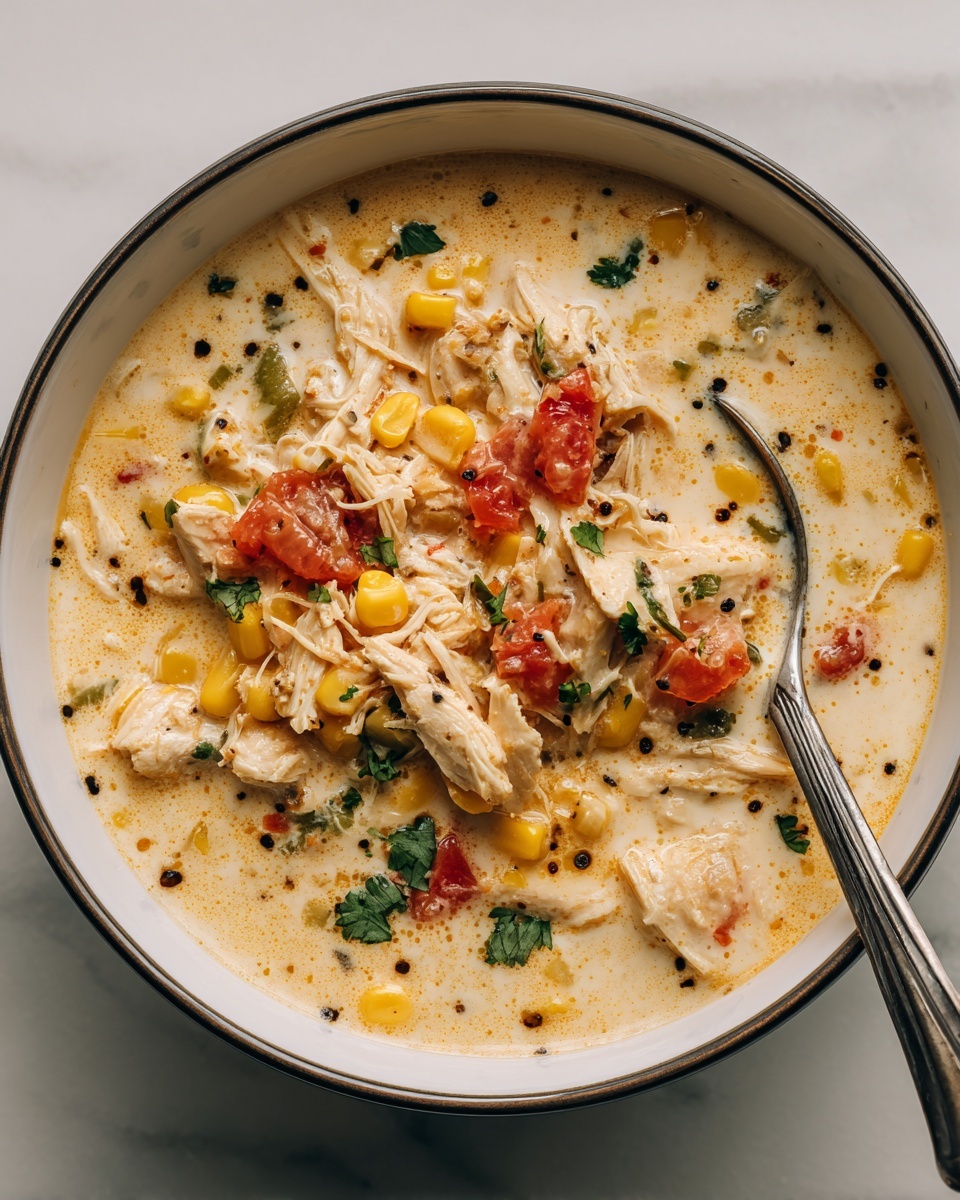 Mexican Street Corn White Chicken Chili Recipe - Recipe Image
