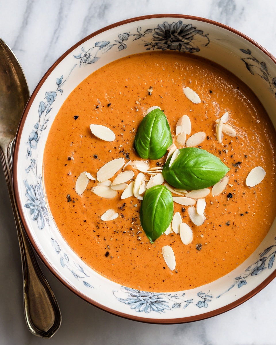 Roasted Tomato Basil Soup Recipe - Recipe Image