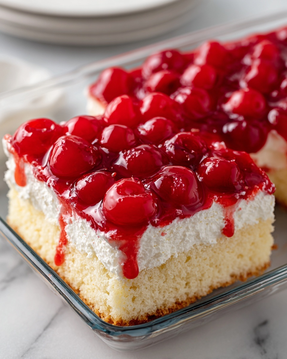 Cherries in the Snow Dessert Recipe - Recipe Image