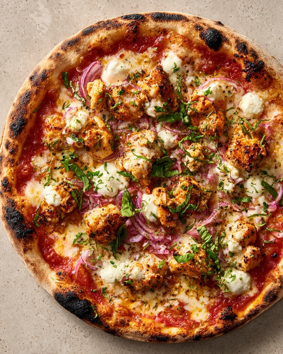 Buffalo Chicken Pizza Recipe - Recipe Image