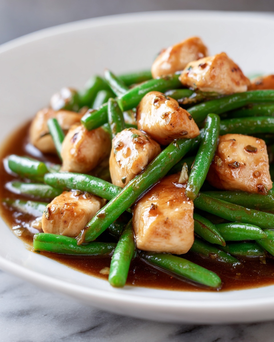 Honey Hoisin Green Bean Chicken Recipe - Recipe Image