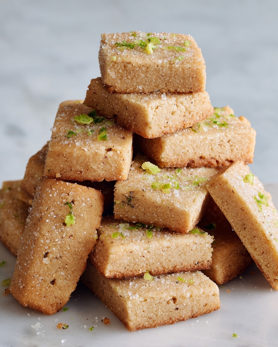 Key Lime Shortbread Cookies Recipe - Recipe Image