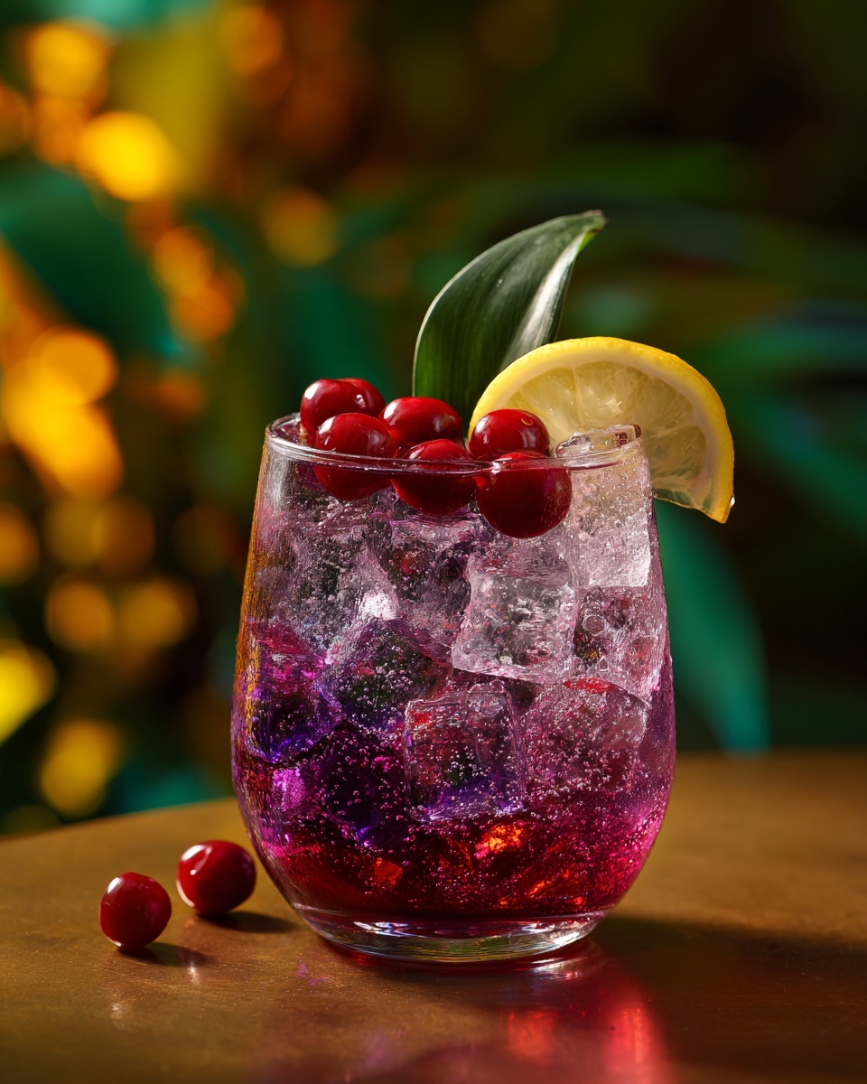 Jamaican Purple Rain Mocktail Recipe - Recipe Image