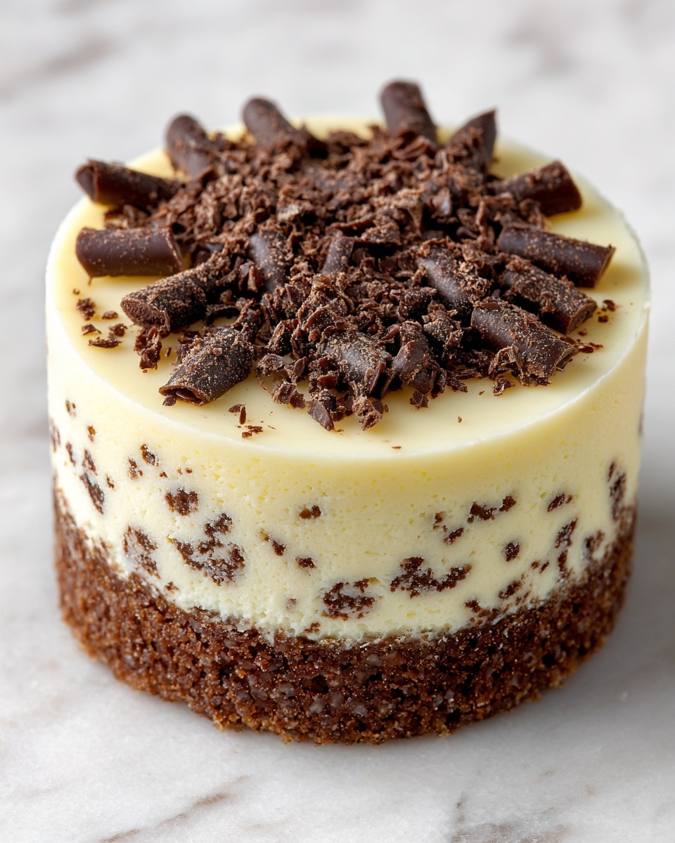Chocolate Chip Mini Cheesecakes Recipe - Recipe Image