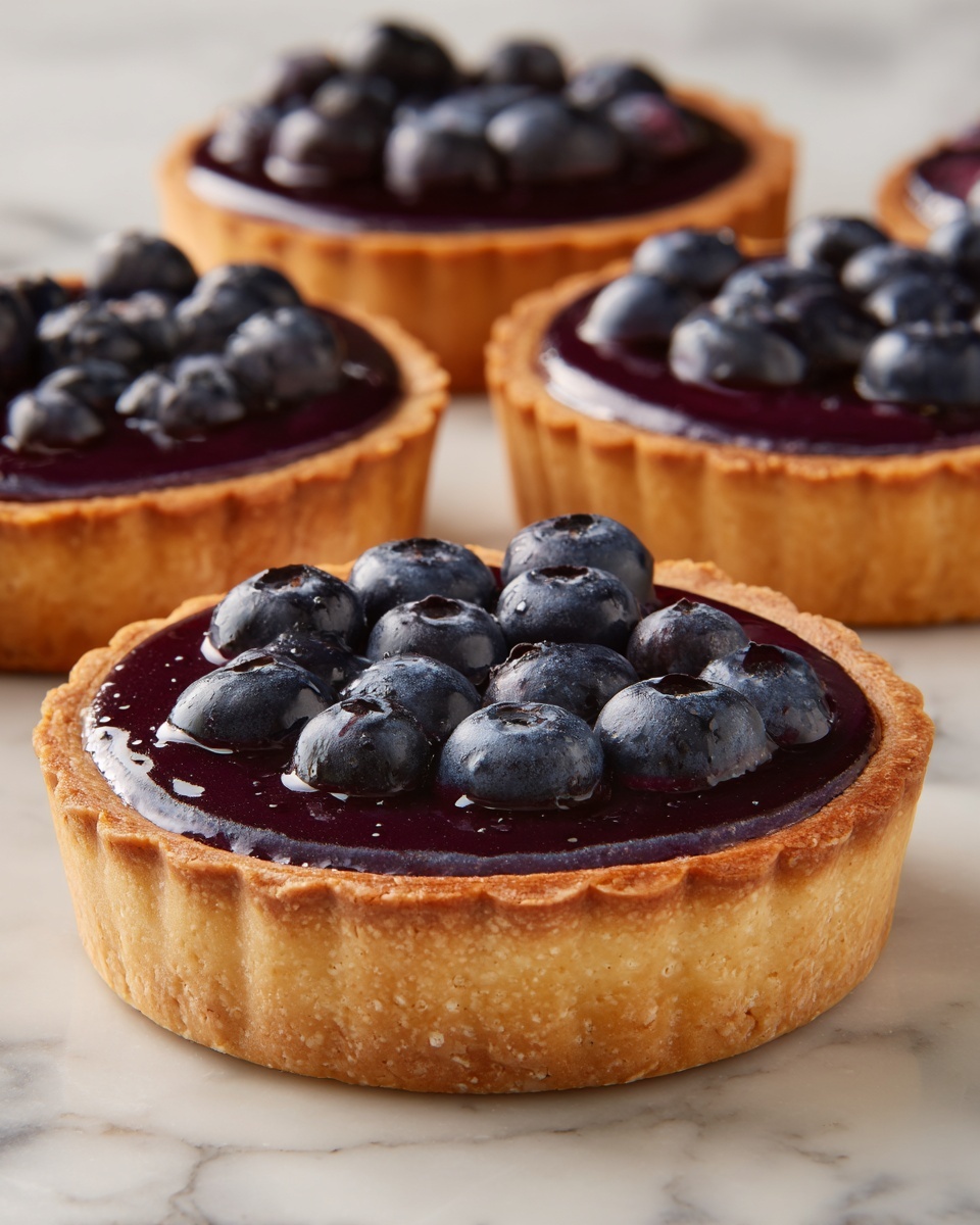 Blueberry Ganache Tart Recipe - Recipe Image