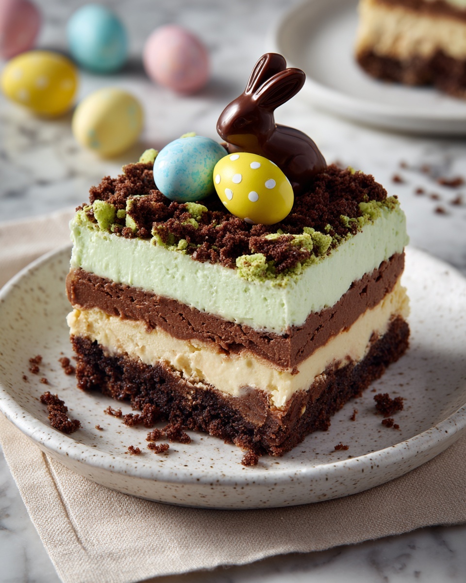 Easter Bunny Dirt Cake Recipe - Recipe Image