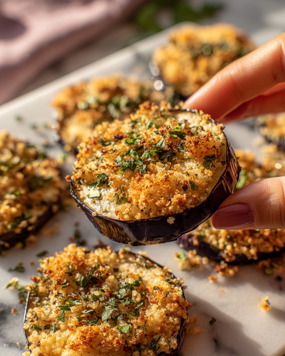 Crispy Breaded Eggplant Recipe - Recipe Image