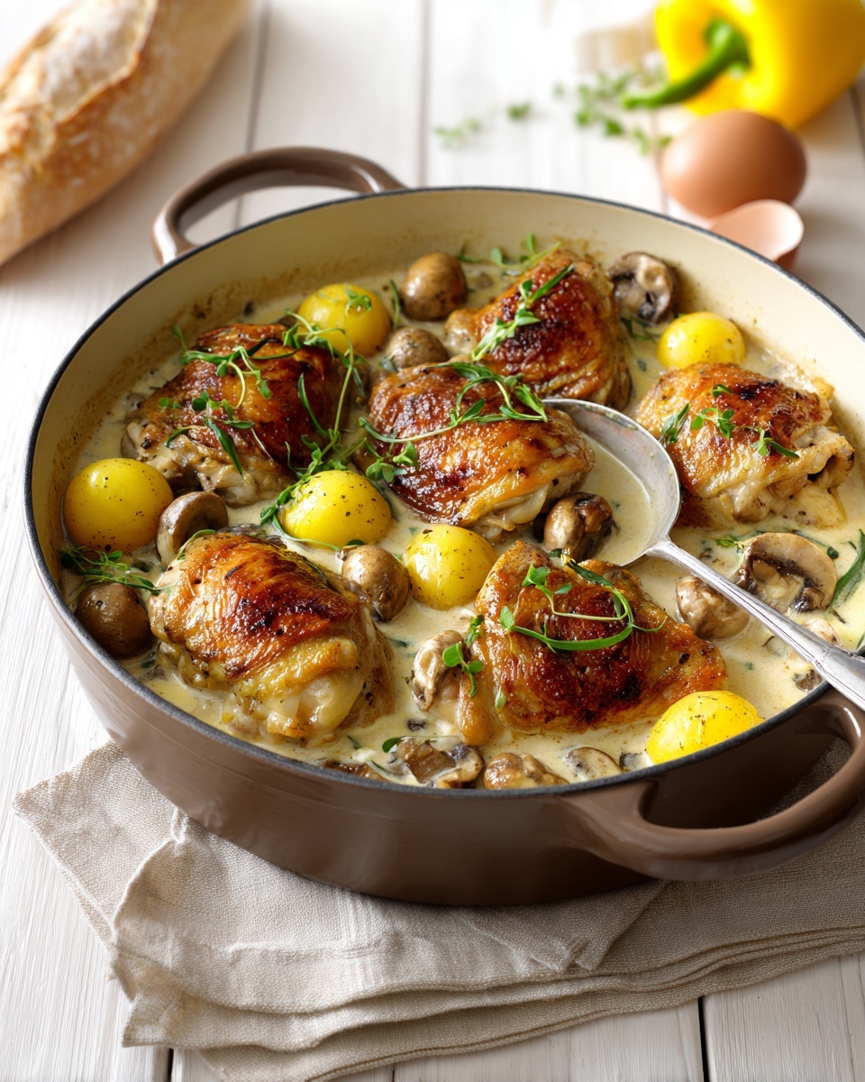 French Chicken Casserole Recipe - Recipe Image