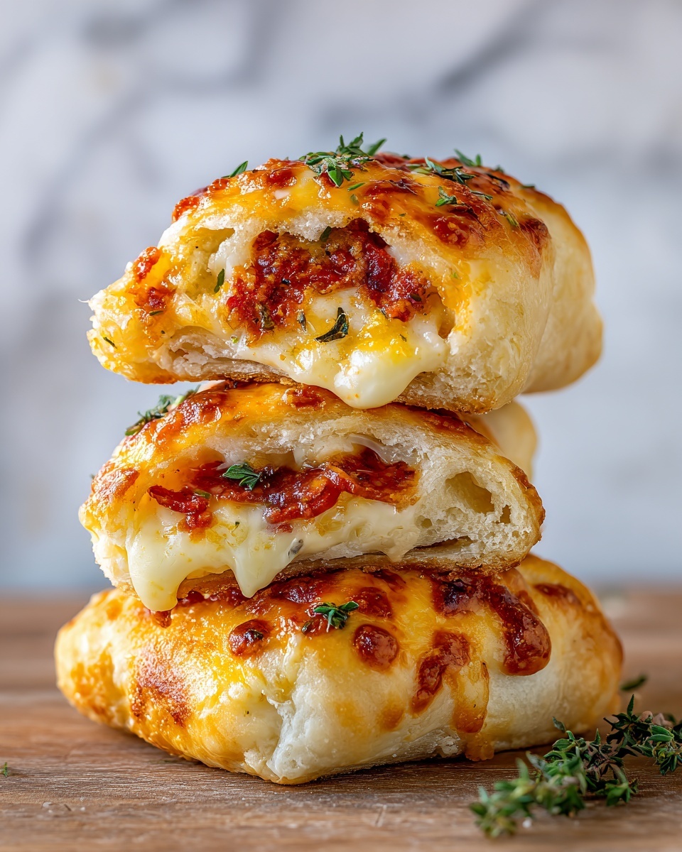 Easy Air Fryer Pizza Roll-Ups Recipe - Recipe Image