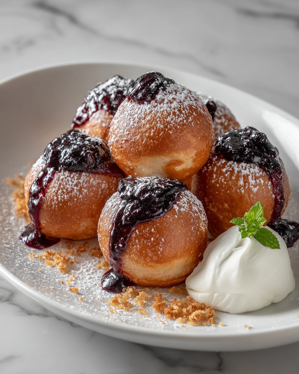 Plum Dumplings with Ricotta Recipe - Recipe Image