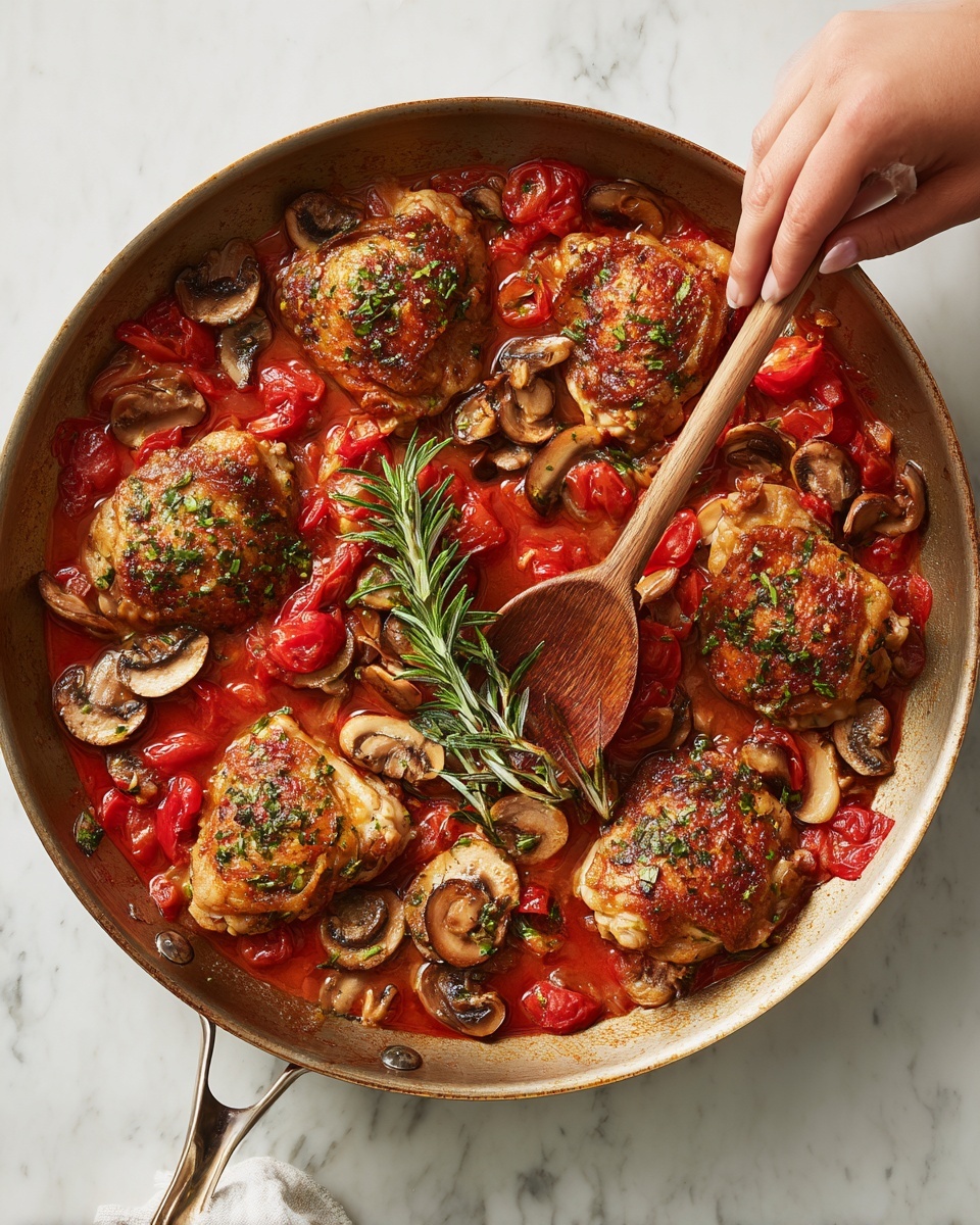 Hearty Chicken Cacciatore Recipe - Recipe Image