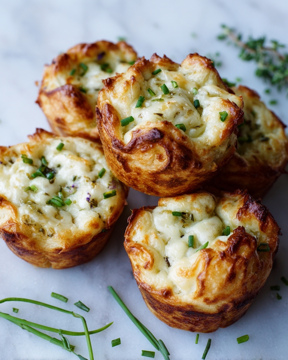 Easy Mashed Potato Muffins Recipe - Recipe Image