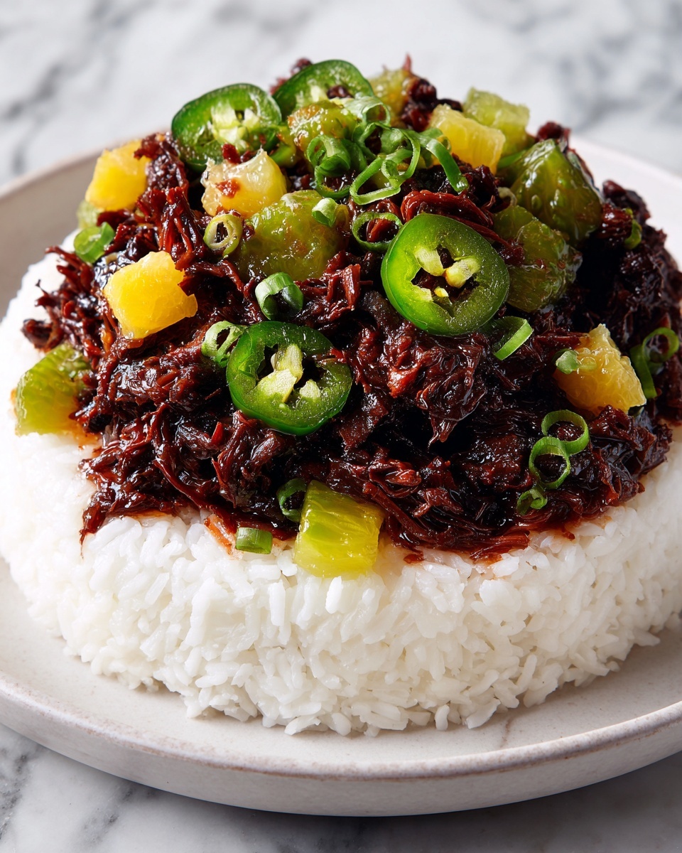 Crockpot Hawaiian BBQ Chicken Recipe - Recipe Image