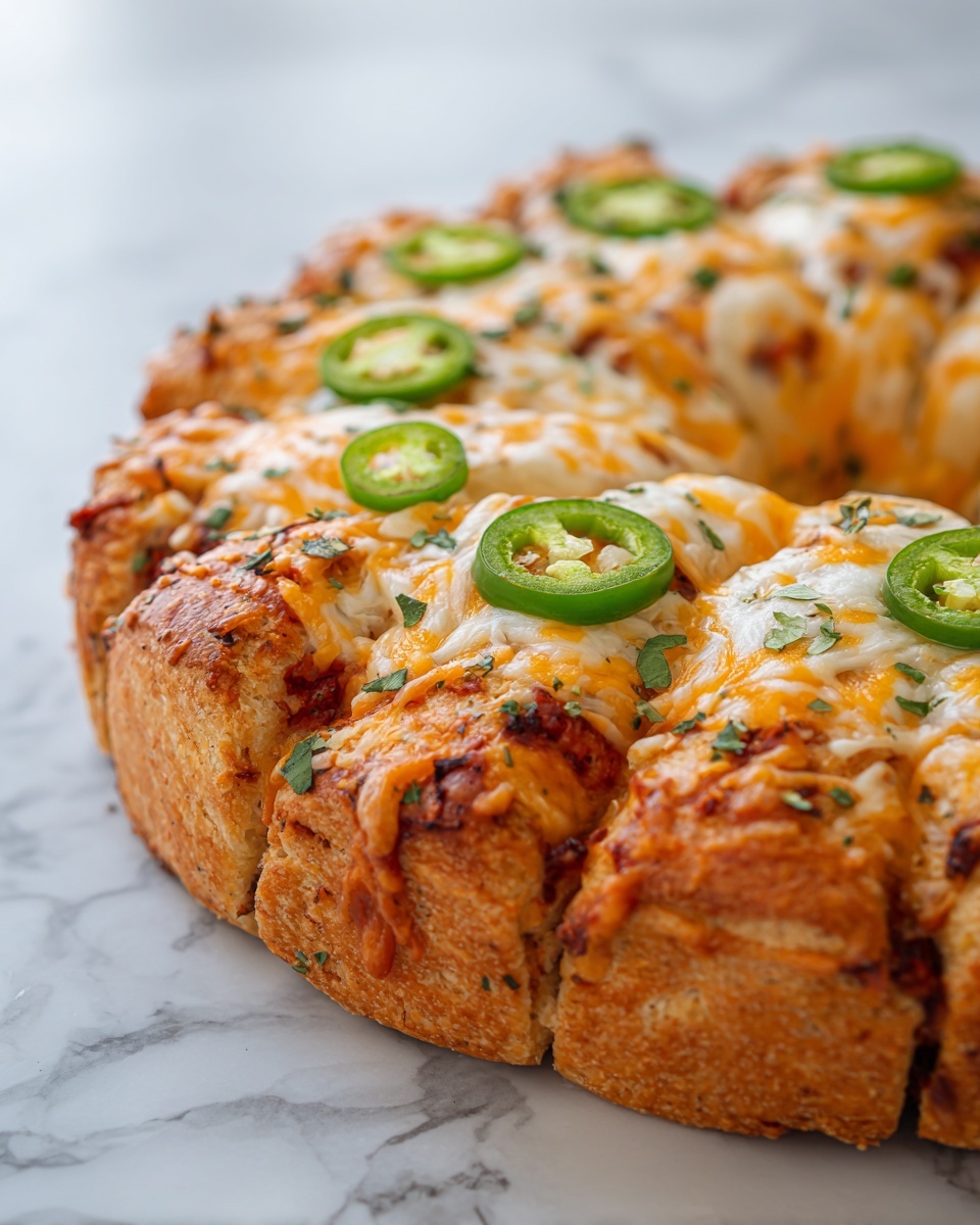 Jalapeño Popper Crescent Roll Ring Recipe - Recipe Image