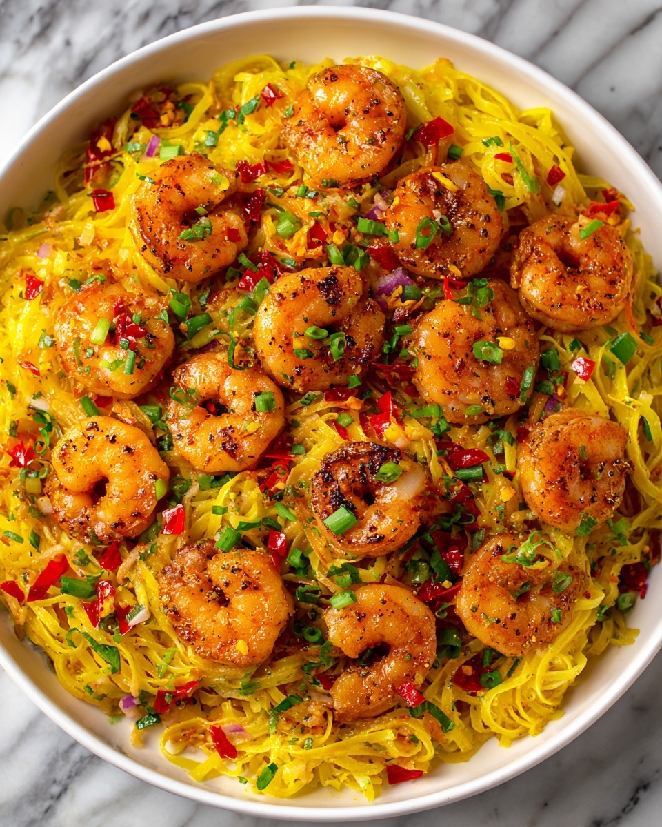 Creamy Jamaican Shrimp Pasta Recipe - Recipe Image