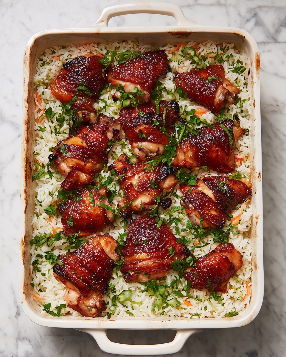 No Peek Chicken & Rice Casserole Recipe - Recipe Image