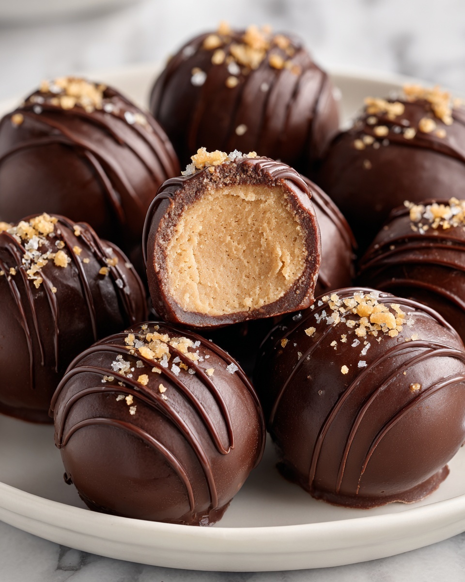 No-Bake Peanut Butter Cheesecake Balls Recipe - Recipe Image