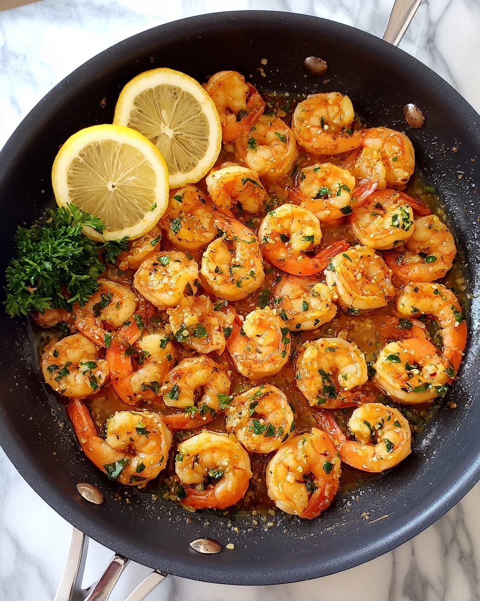 Spicy Lemon Garlic Shrimp Recipe - Recipe Image