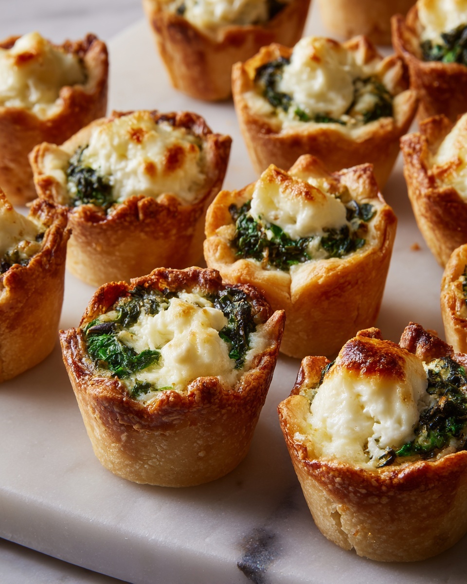 Spinach Dip Cheese Crisps Recipe - Recipe Image