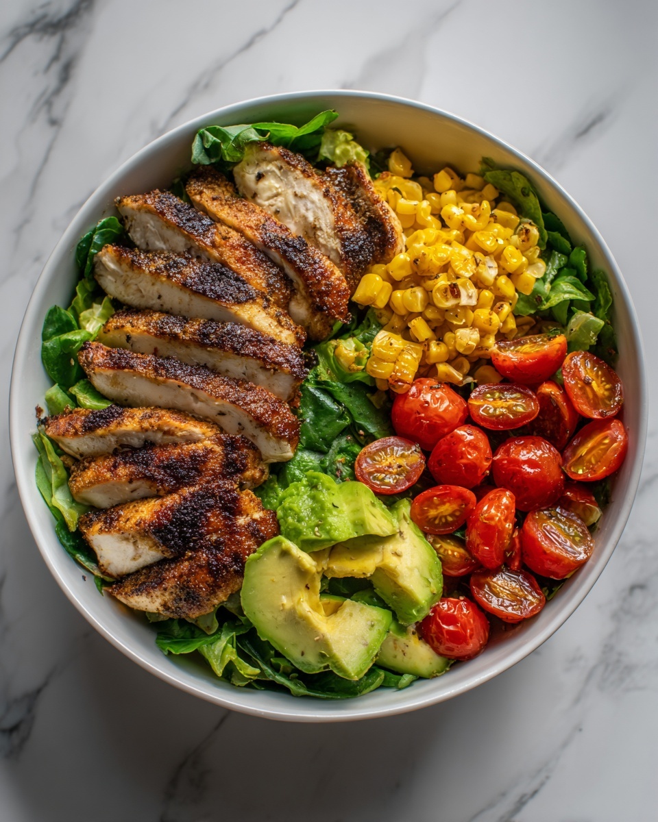 Grilled Chicken Salad Recipe - Recipe Image