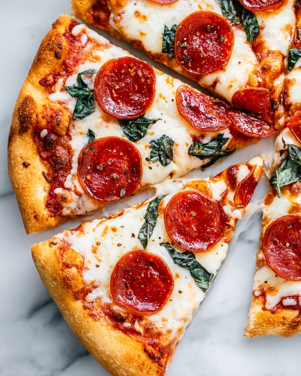 Tomato Burrata Pepperoni Pizza Dip Recipe - Recipe Image