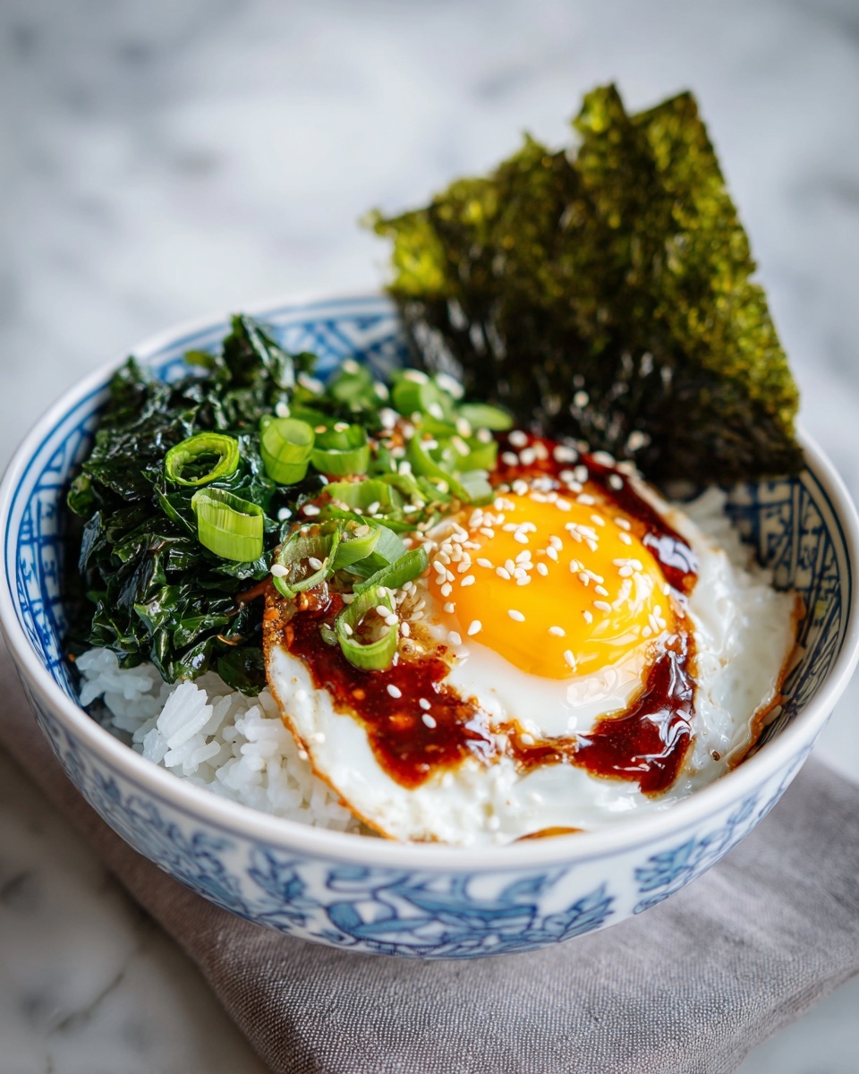 Gyeran Bap (Korean Egg Rice) Recipe - Recipe Image