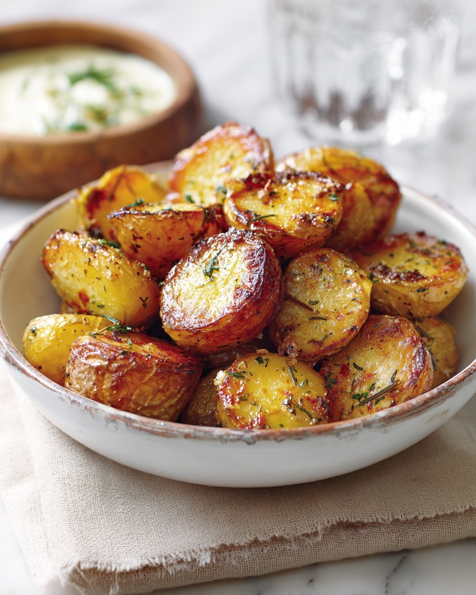 Easy Lipton Onion Roasted Potatoes Recipe - Recipe Image