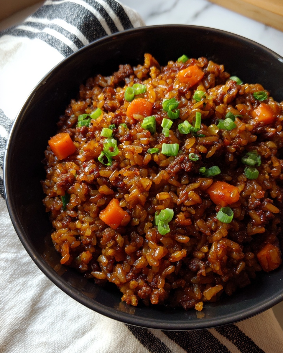 One-Skillet Smoky Honey Chili Beef Recipe - Recipe Image