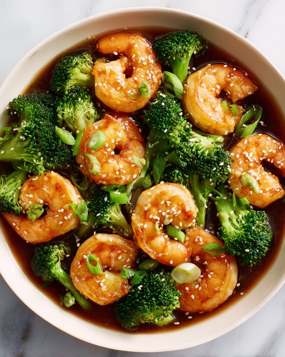 Honey Garlic Shrimp, Sausage & Broccoli Recipe - Recipe Image