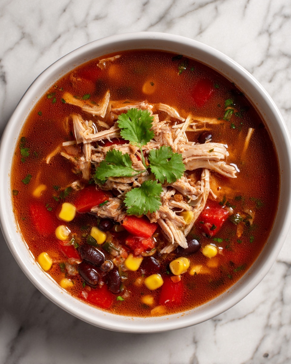 Crockpot Chipotle Chicken Soup Recipe - Recipe Image