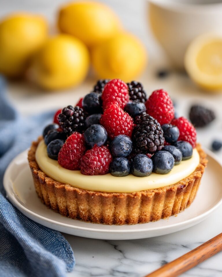 Lemon Berry Tart Recipe