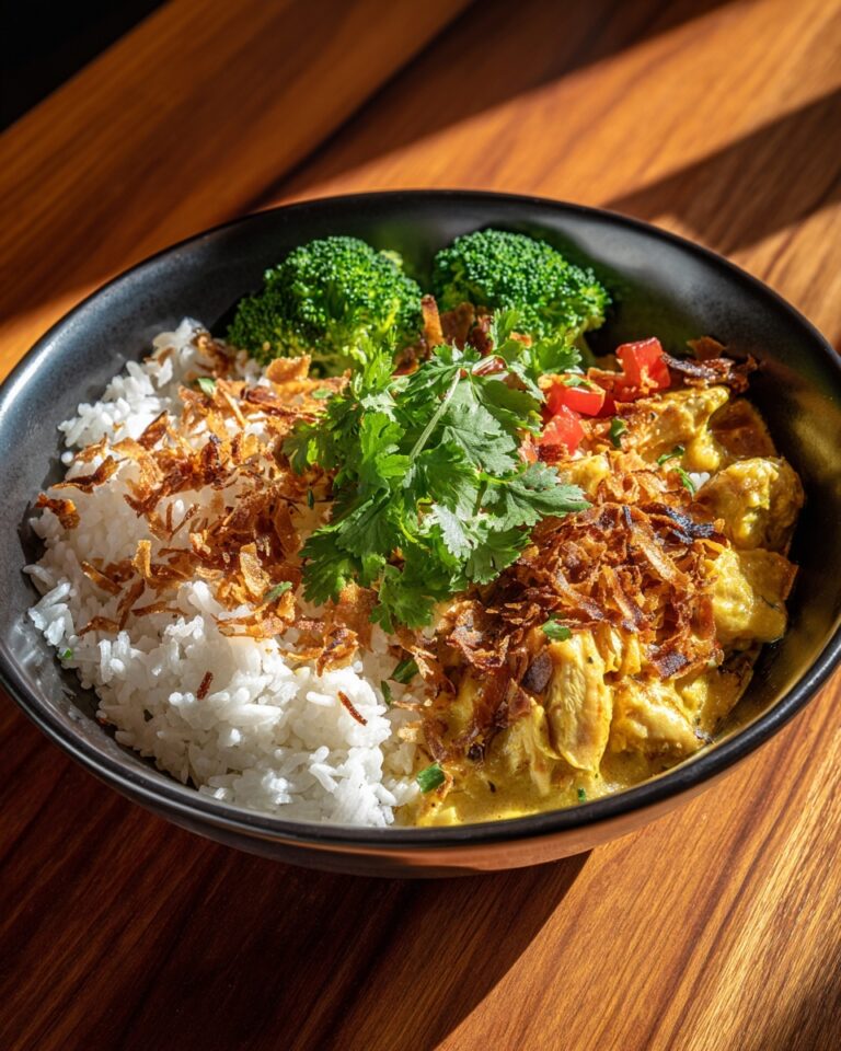 Golden Coconut Chicken Curry Recipe