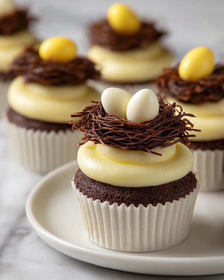 Bird’s Nest Cupcakes Recipe