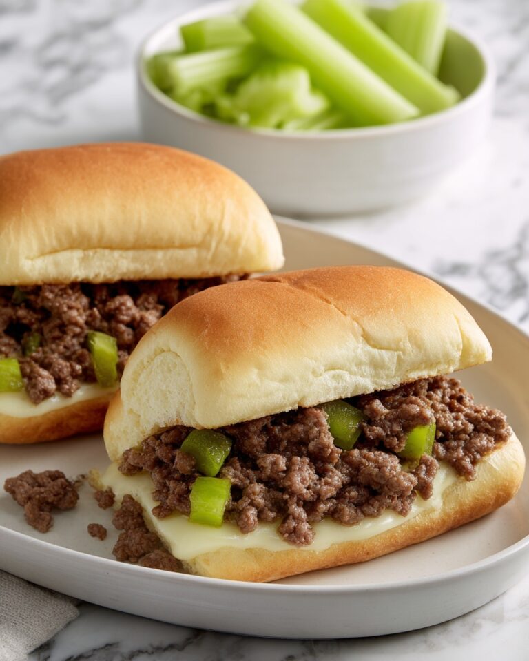 Ground Beef Philly Cheese Steak Recipe