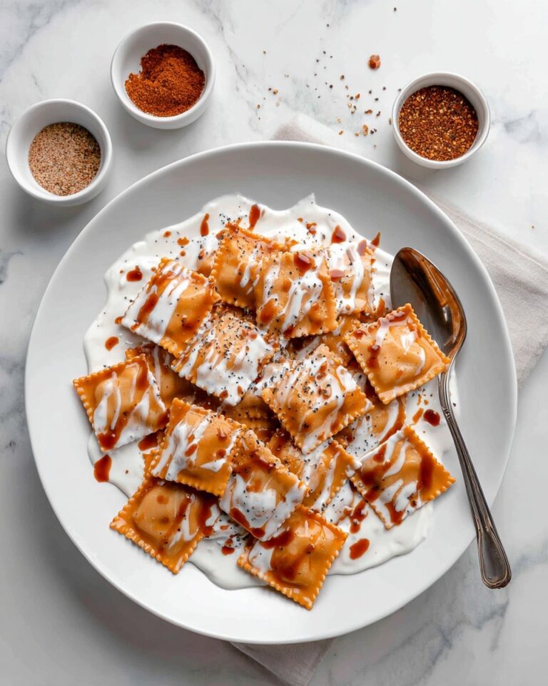 Turkish Dumplings with Garlicky Yogurt and Spiced Oil Recipe