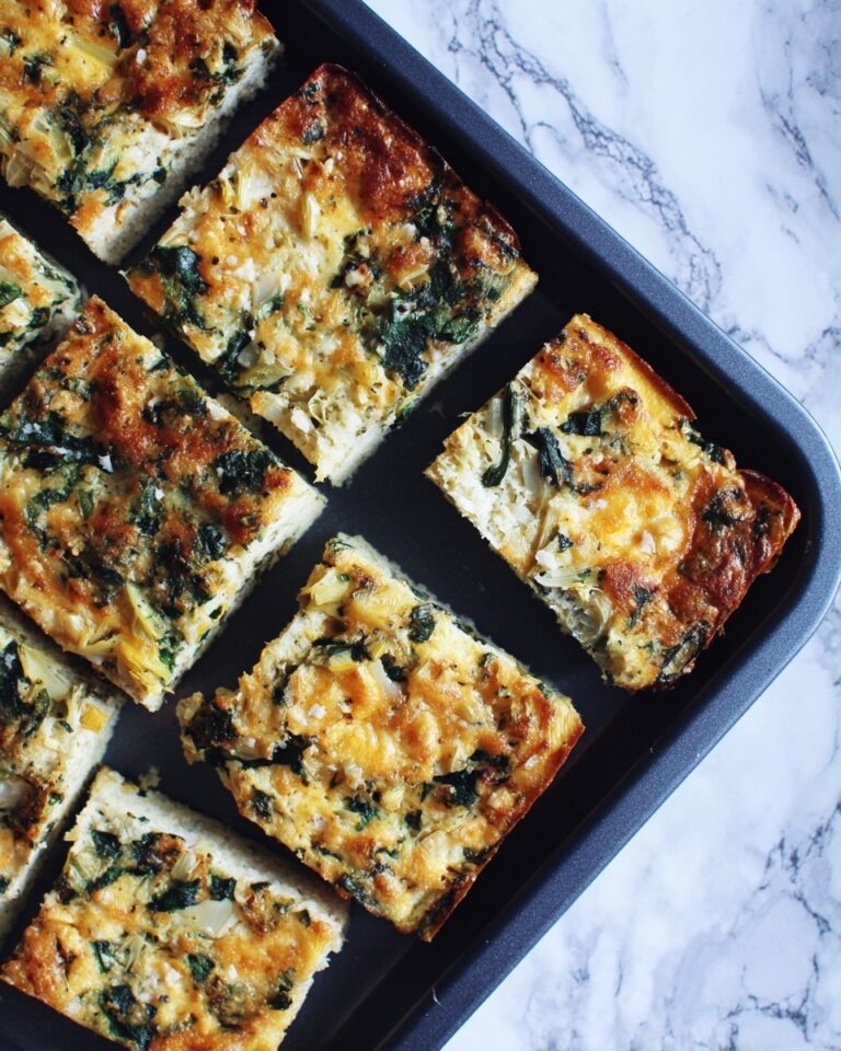 Spinach & Artichoke Dip Party Squares Recipe