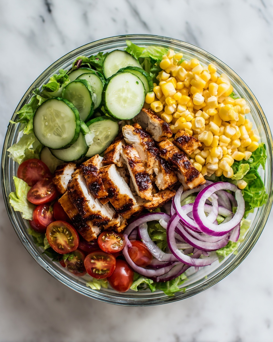 Healthy Ranch Chicken Salad Recipe - Recipe Image