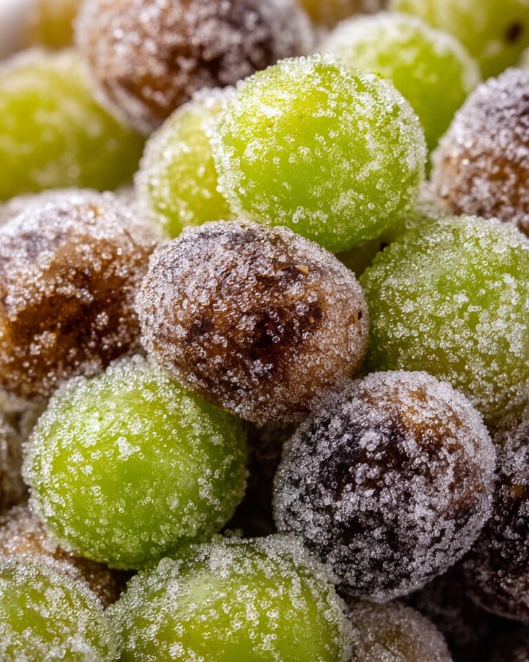 Healthy Sour Candy Frozen Grapes Recipe