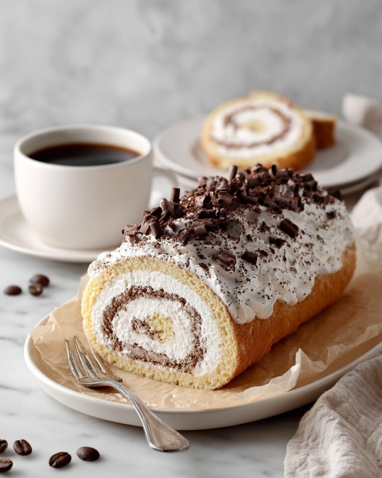 Tiramisu Swiss Roll Recipe