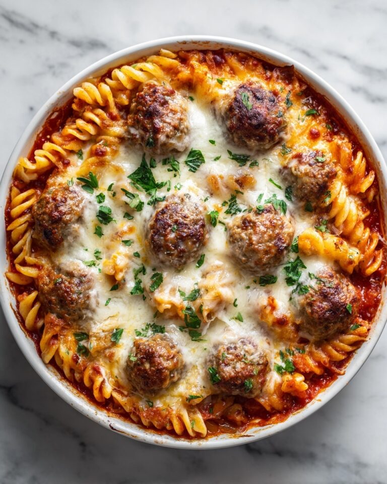 Dump and Bake Meatball Casserole Recipe