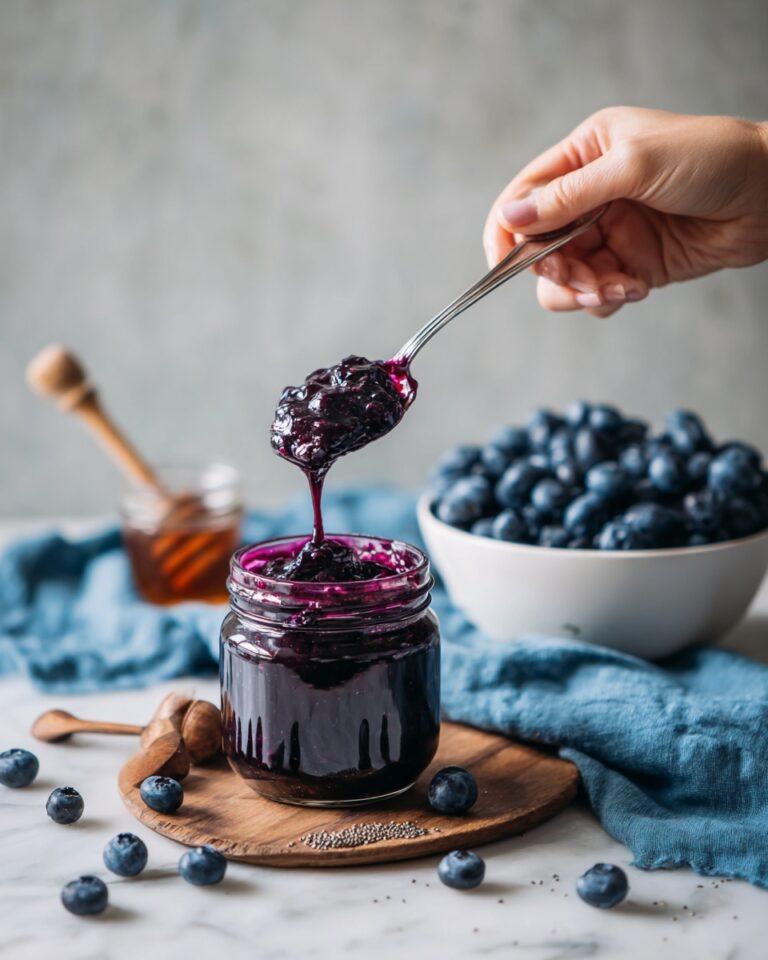 Homemade Blueberry Chia Seed Jam Recipe