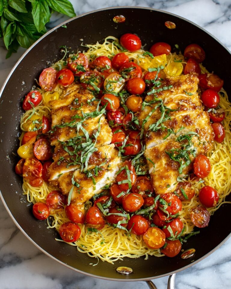 Bruschetta Chicken Pasta Recipe