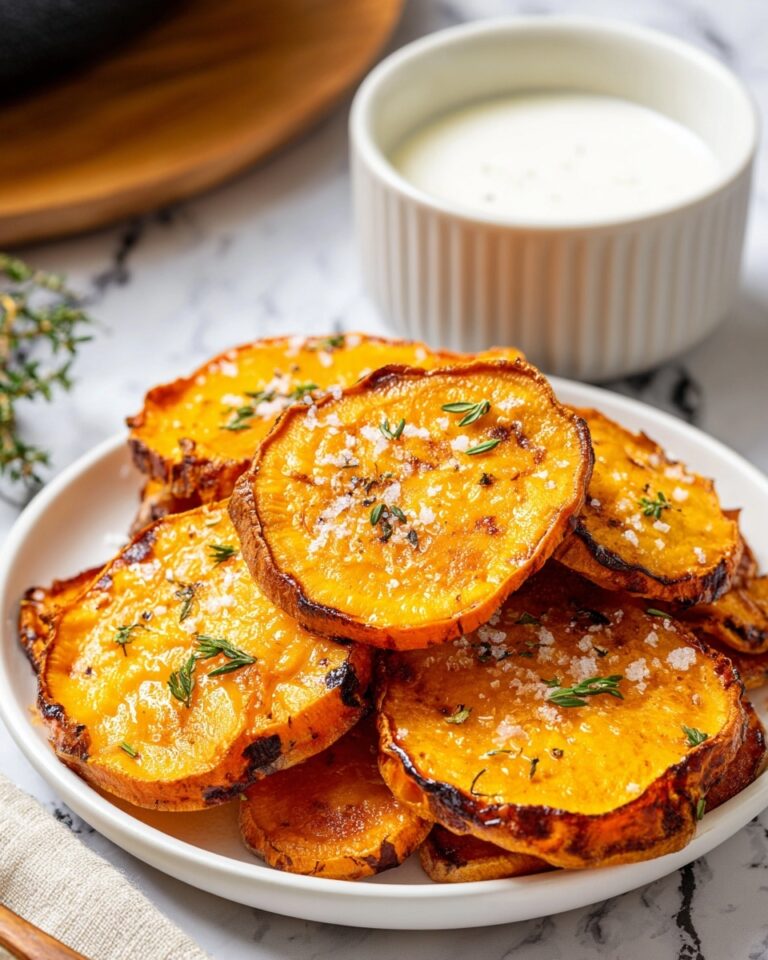 Crispy Smashed Sweet Potatoes Recipe